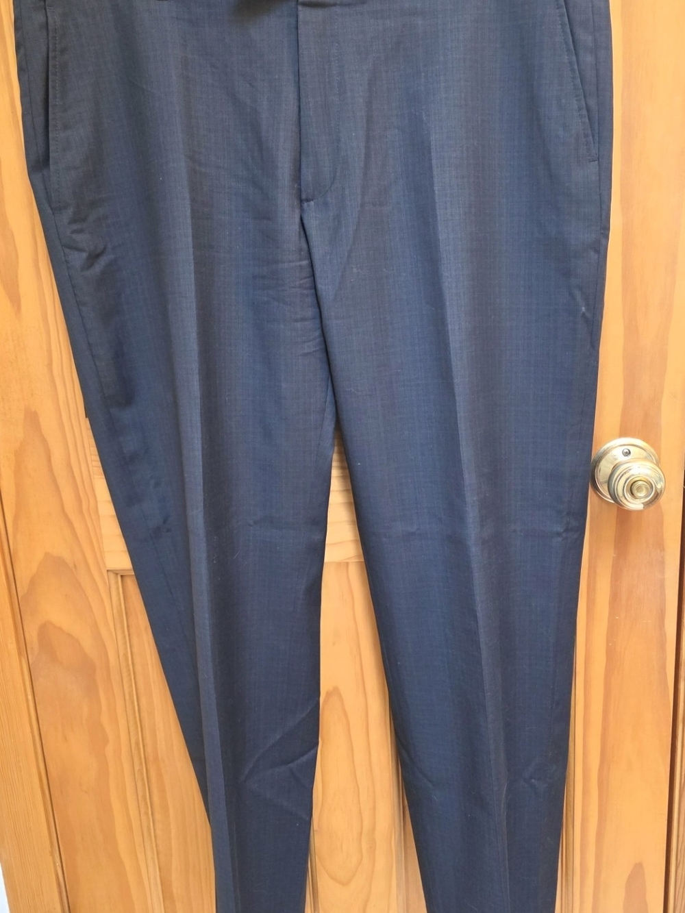 Joseph Abboud Men's Dark Blue Dress Pants